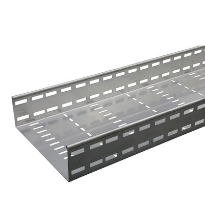Le câble perforé léger Tray Galvanized Steel Cable Tray en métal a adapté aux besoins du client