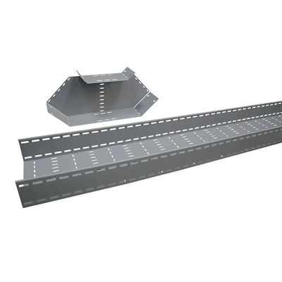 Le câble perforé léger Tray Galvanized Steel Cable Tray en métal a adapté aux besoins du client