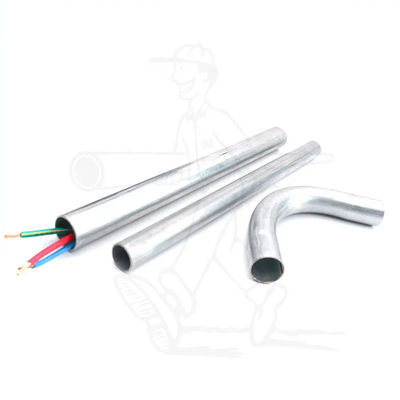 Conduit adapté aux besoins du client de câble d'EMT Electrical Conduit Galvanised antirouille