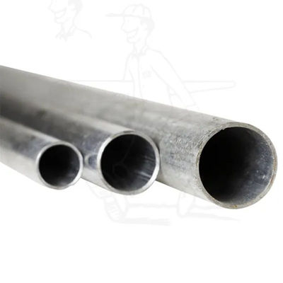 Galvanisé filetant le métal EMT Conduit Pipe Corrosion résistant