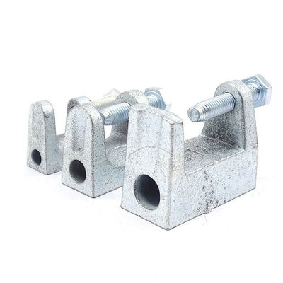 La fonte industrielle Tiger Clips C a formé la surface douce d'agrafe