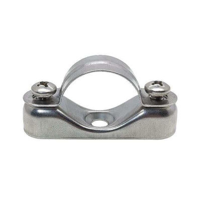 Le métal de la selle 20mm de tuyau du conduit SS304 selle la résistance à la corrosion élevée