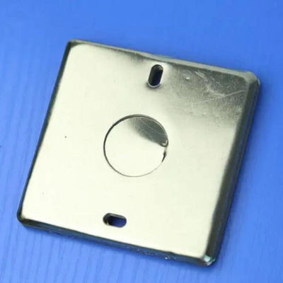 Métal électrique standard Shell Fireproof de plat de couvercle de boîte de jonction de la taille 1.0mm