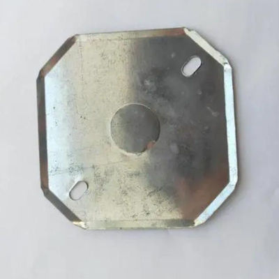 Acier inoxydable en métal de jonction de plat carré électrique de couvercle de boîte ignifuge