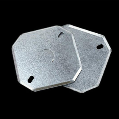 Acier inoxydable en métal de jonction de plat carré électrique de couvercle de boîte ignifuge